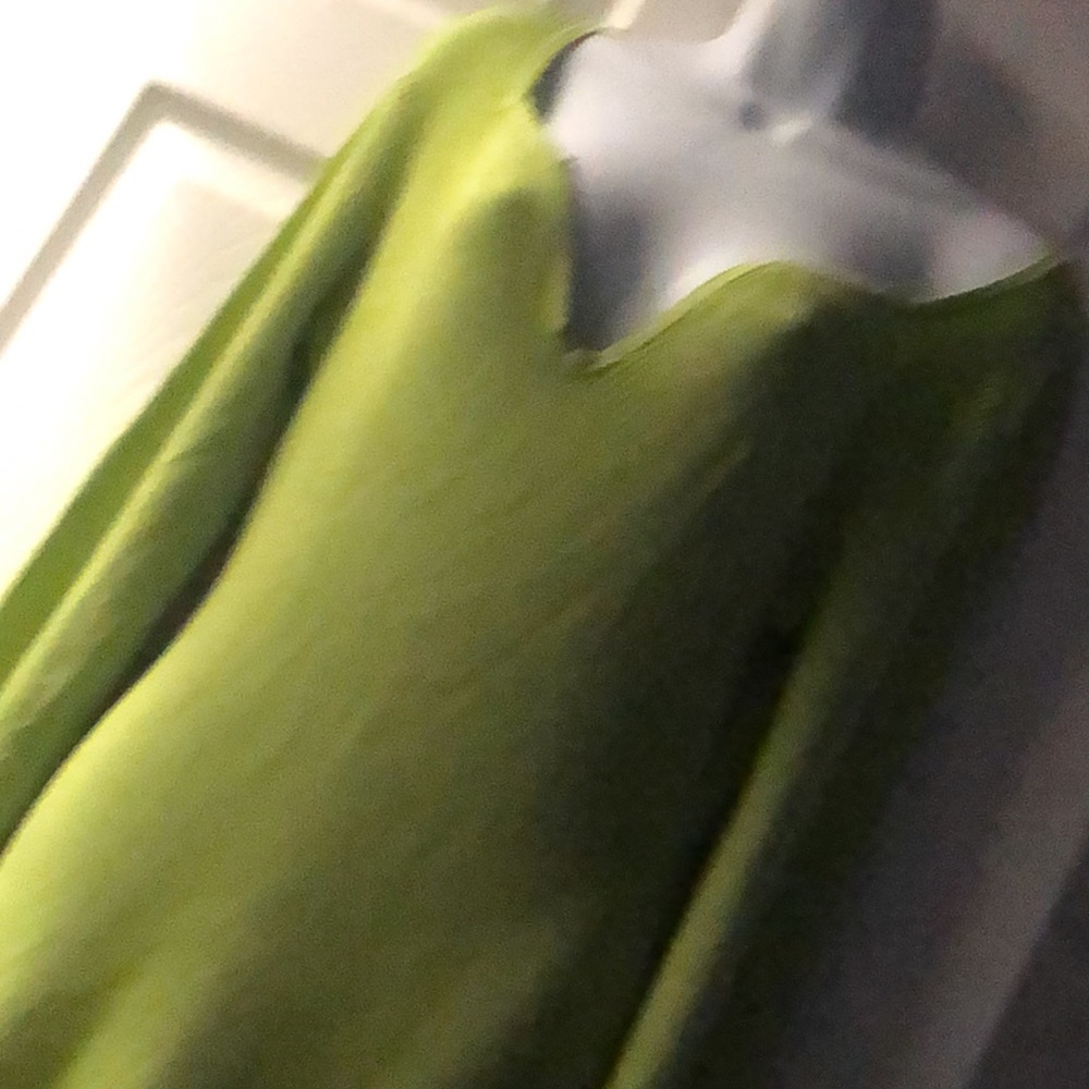 Gabrielle Union Green Bodycon Midi Dress with Bell Sleeves Sweetheart Neckline